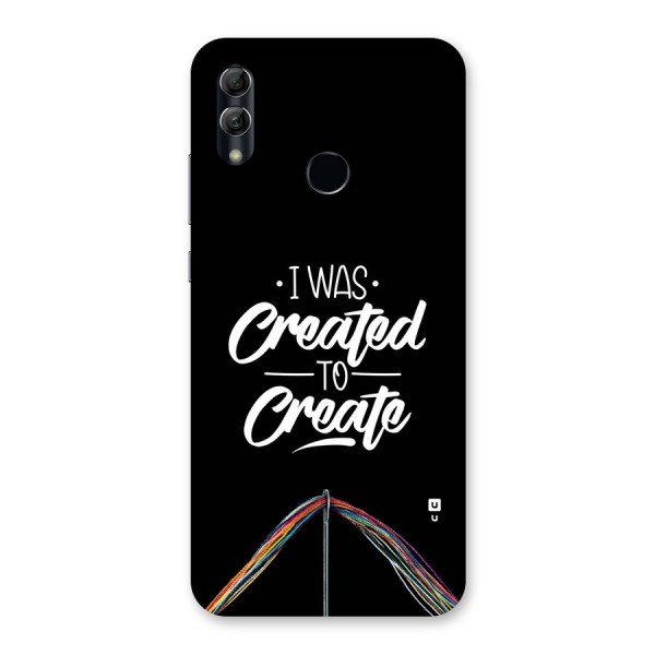 Created to Create Back Case for Honor 10 Lite