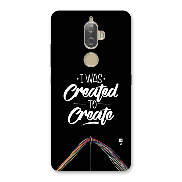 Created to Create Back Case for Lenovo K8 Plus