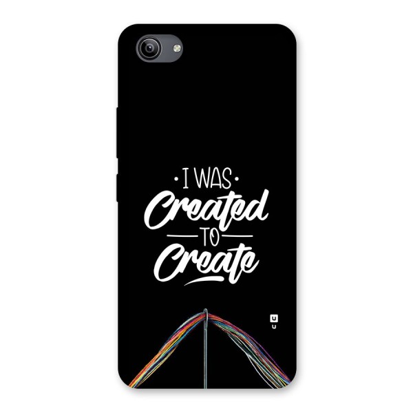 Created to Create Back Case for Vivo Y81i