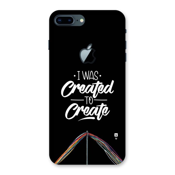 Created to Create Back Case for iPhone 7 Plus Apple Cut