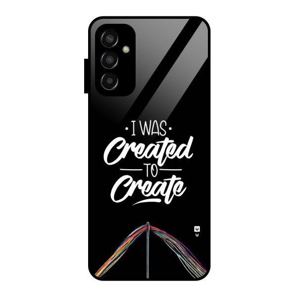 Created to Create Glass Back Case for Galaxy F13