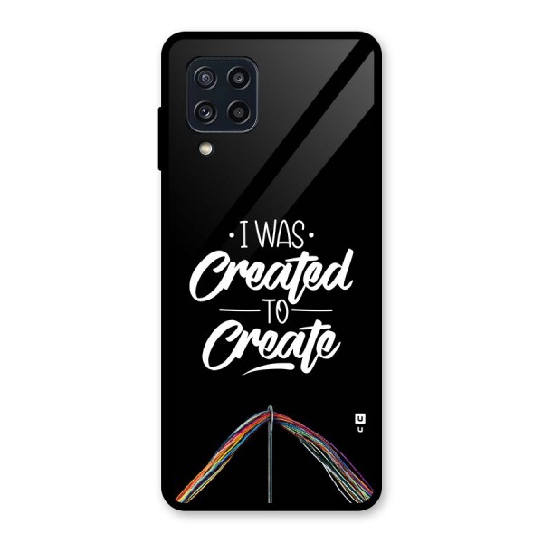 Created to Create Glass Back Case for Galaxy M32