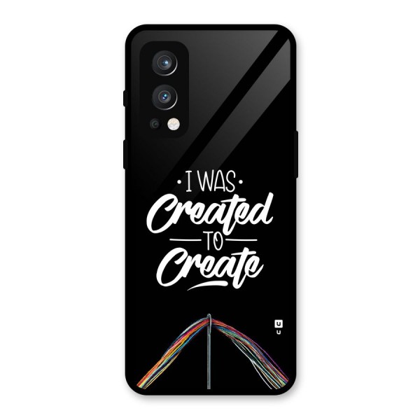 Created to Create Glass Back Case for OnePlus Nord 2 5G