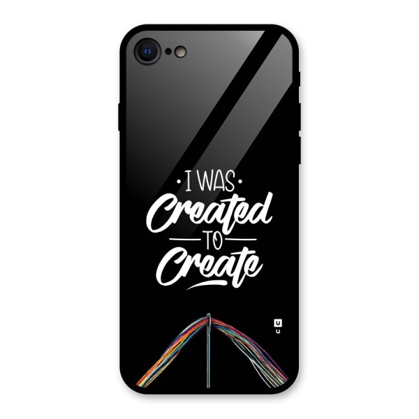 Created to Create Glass Back Case for iPhone SE 2022