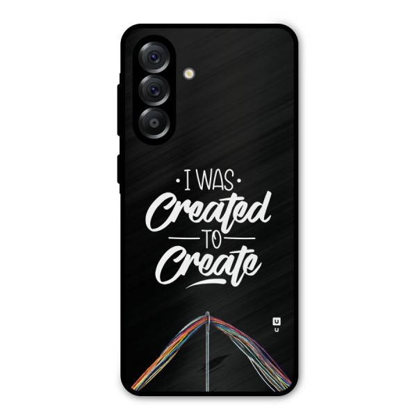 Created to Create Metal Back Case for Galaxy A36