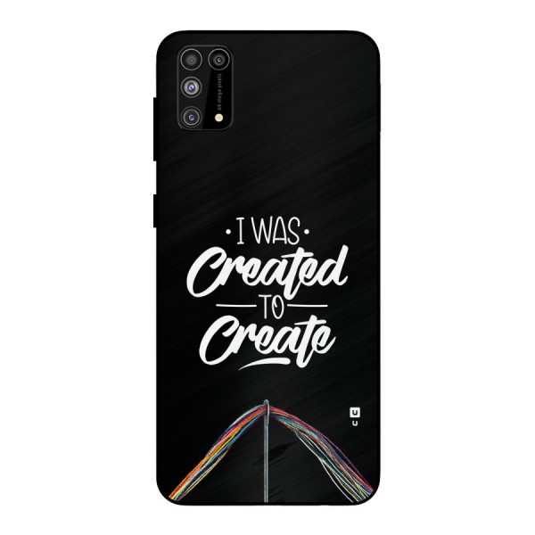 Created to Create Metal Back Case for Galaxy F41