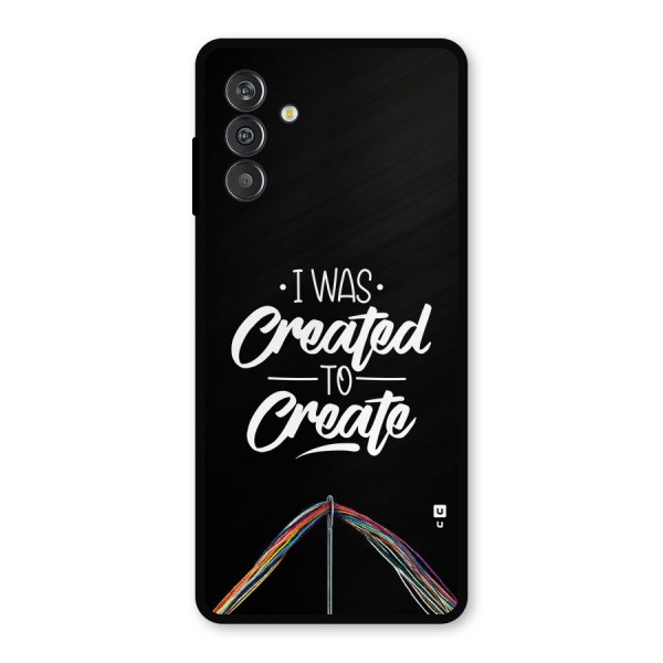 Created to Create Metal Back Case for Galaxy M14 5G