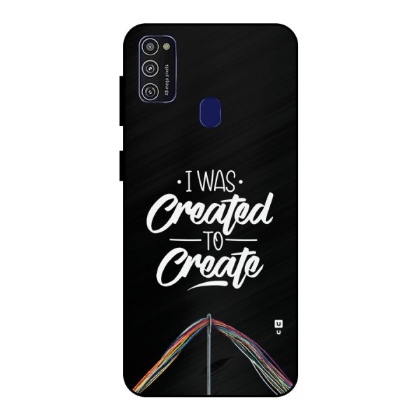 Created to Create Metal Back Case for Galaxy M30s