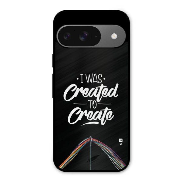 Created to Create Metal Back Case for Google Pixel 9
