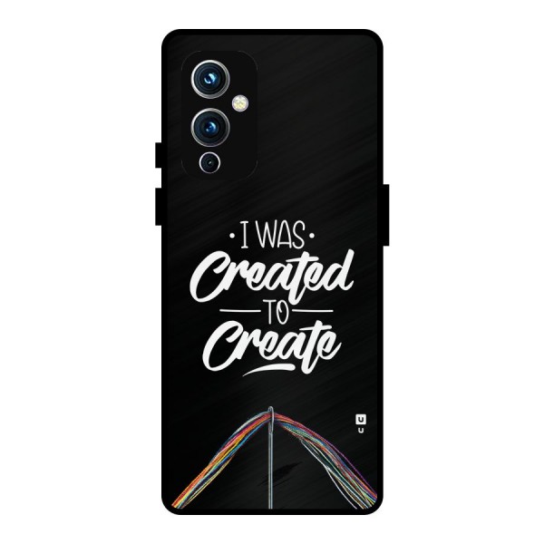 Created to Create Metal Back Case for OnePlus 9