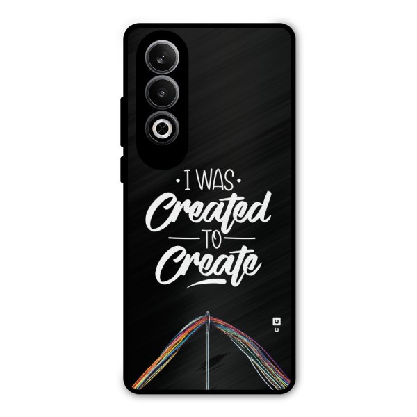 Created to Create Metal Back Case for OnePlus Nord CE4