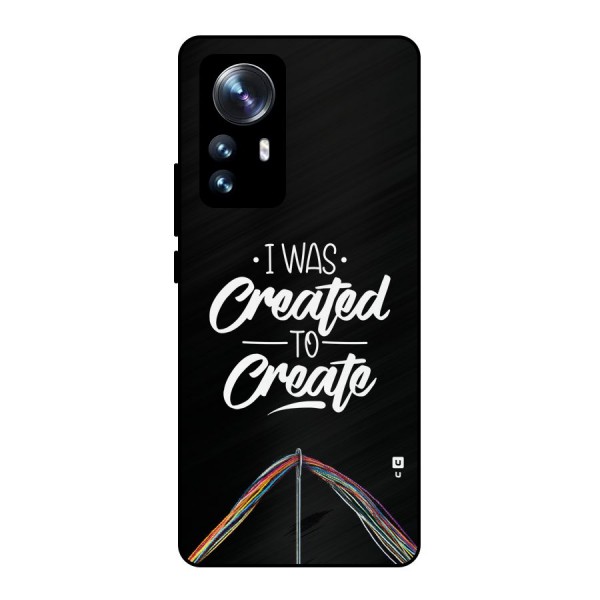 Created to Create Metal Back Case for Xiaomi 12 Pro