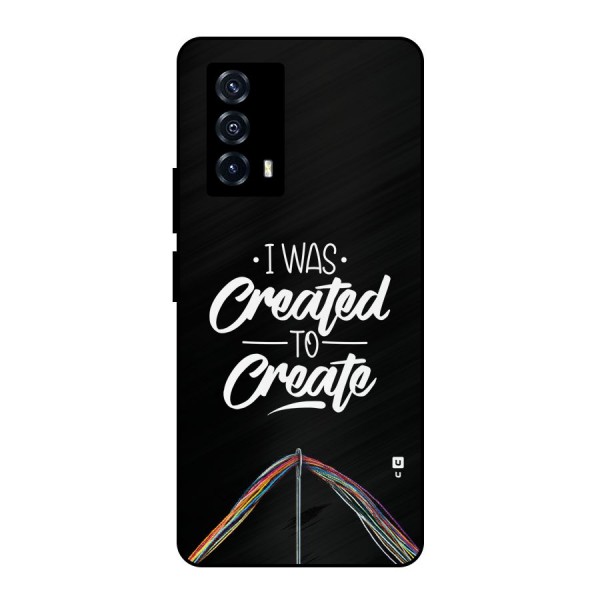 Created to Create Metal Back Case for iQOO Z5