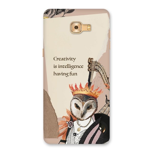 Creativity Intelligence Back Case for Galaxy C9 Pro