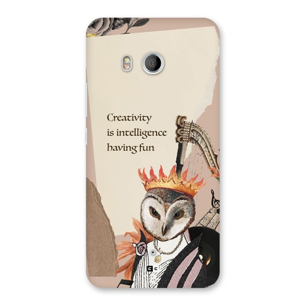 Creativity Intelligence Back Case for HTC U11