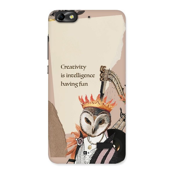 Creativity Intelligence Back Case for Honor 4C