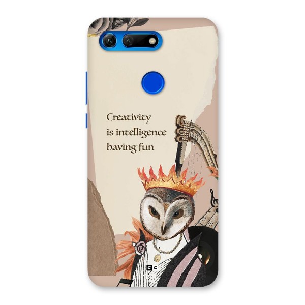 Creativity Intelligence Back Case for Honor View 20