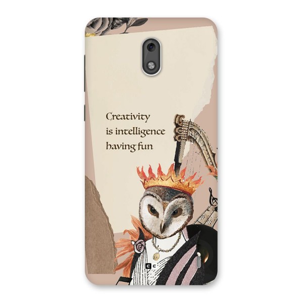 Creativity Intelligence Back Case for Nokia 2