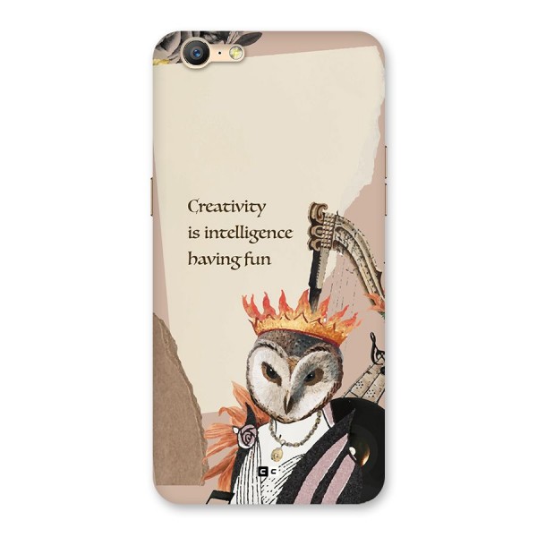 Creativity Intelligence Back Case for Oppo A57