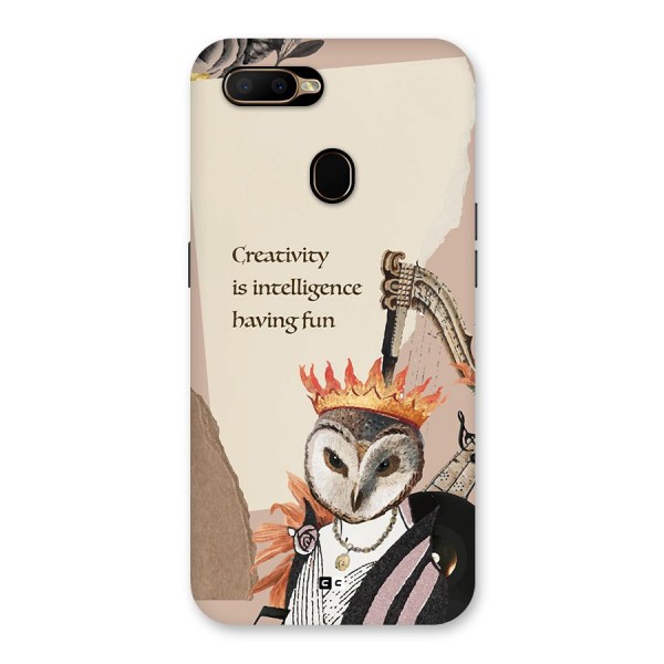 Creativity Intelligence Back Case for Oppo A5s