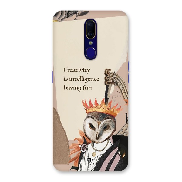 Creativity Intelligence Back Case for Oppo A9