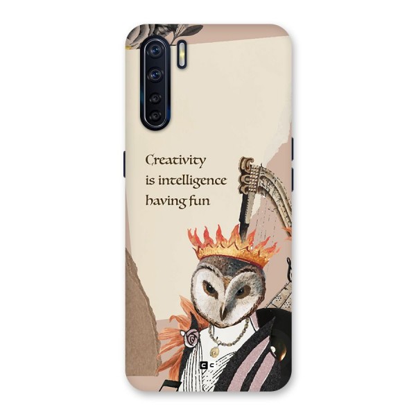 Creativity Intelligence Back Case for Oppo F15