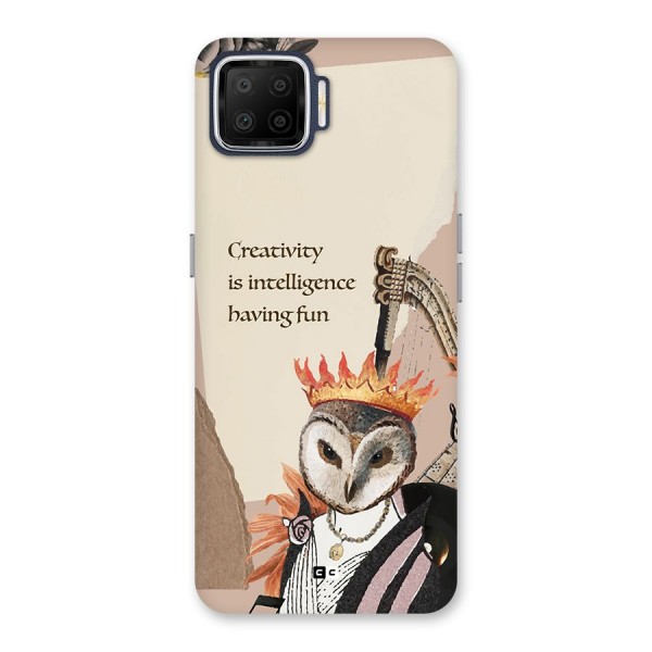 Creativity Intelligence Back Case for Oppo F17
