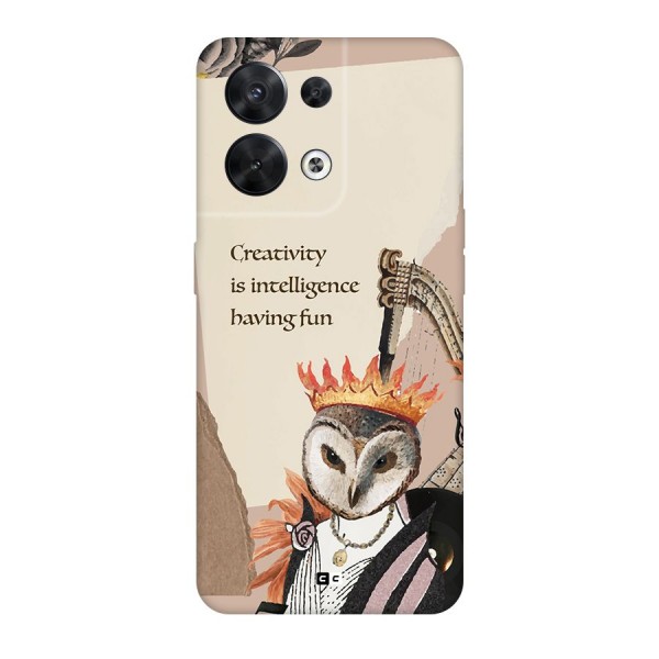 Creativity Intelligence Back Case for Oppo Reno8 5G