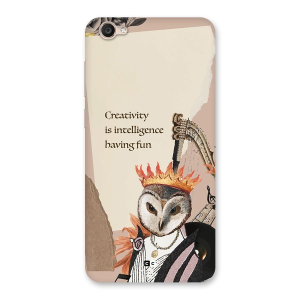 Creativity Intelligence Back Case for Vivo Y55s