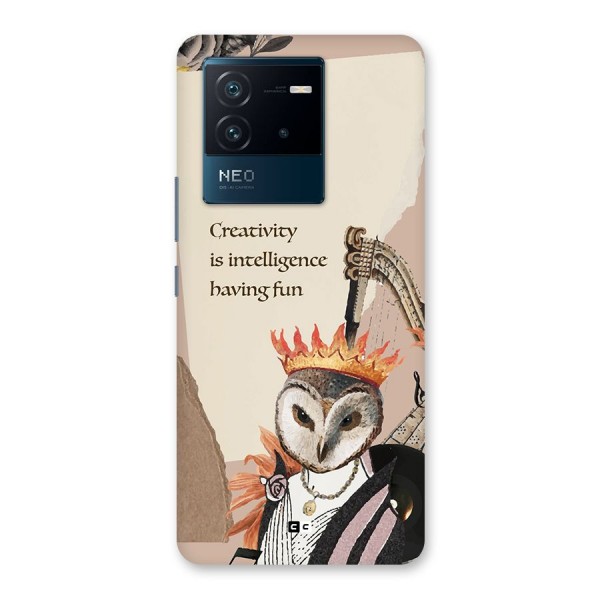 Creativity Intelligence Back Case for Vivo iQOO Neo 6 5G
