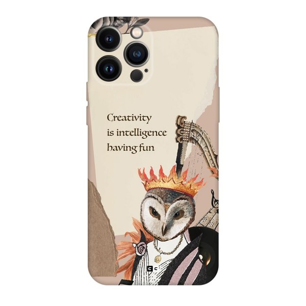 Creativity Intelligence Back Case for iPhone 13 Pro Max