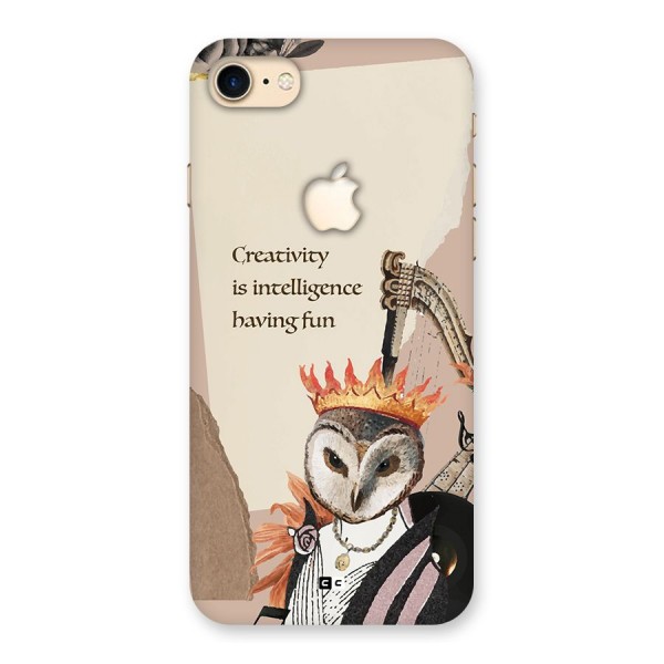 Creativity Intelligence Back Case for iPhone 7 Apple Cut
