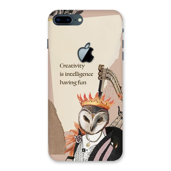 Creativity Intelligence Back Case for iPhone 7 Plus Apple Cut