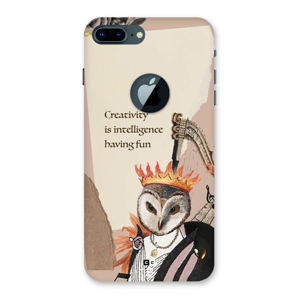 Creativity Intelligence Back Case for iPhone 7 Plus Logo Cut