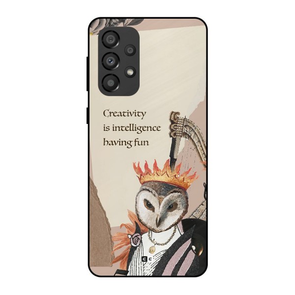 Creativity Intelligence Metal Back Case for Galaxy A33 5G