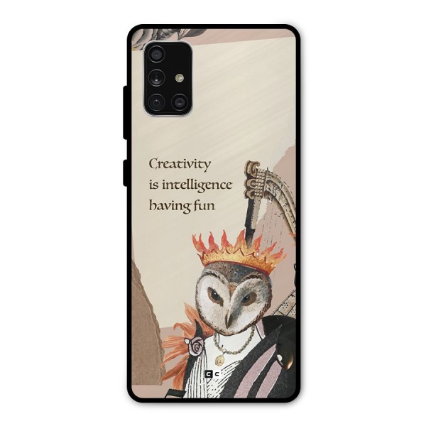 Creativity Intelligence Metal Back Case for Galaxy A71