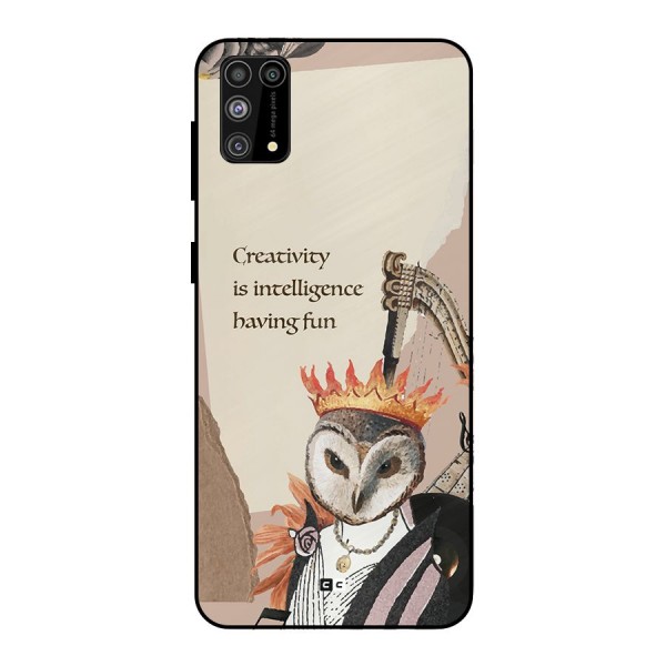 Creativity Intelligence Metal Back Case for Galaxy F41