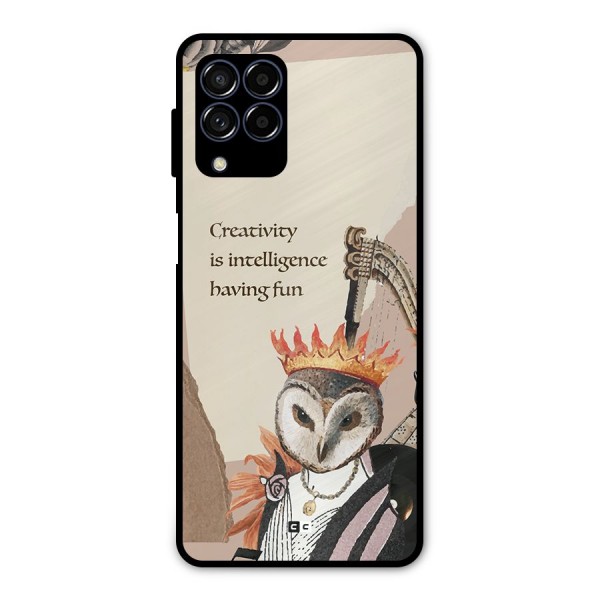 Creativity Intelligence Metal Back Case for Galaxy M53 5G