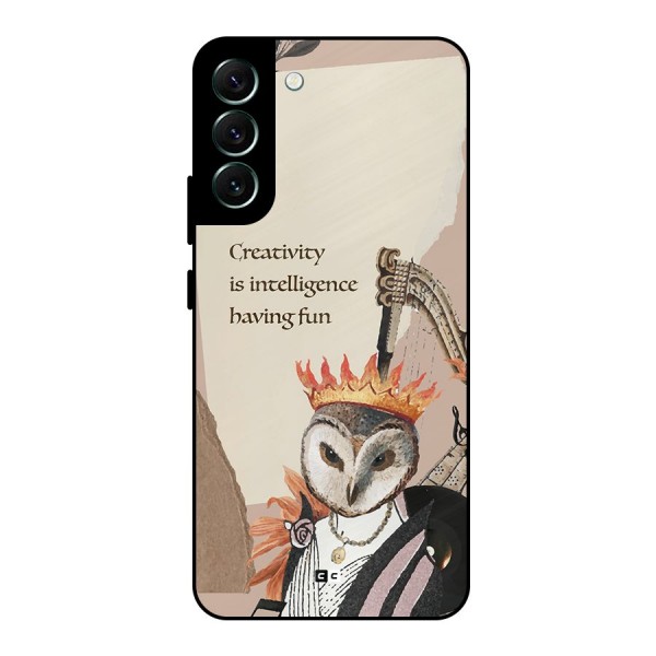 Creativity Intelligence Metal Back Case for Galaxy S22 Plus 5G
