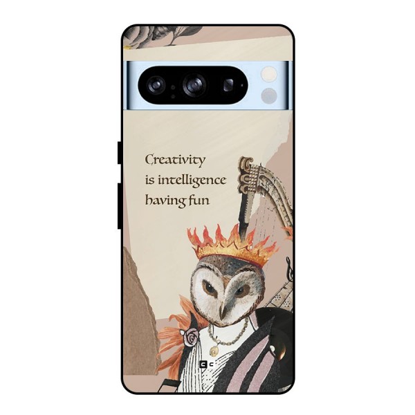 Creativity Intelligence Metal Back Case for Google Pixel 8 Pro
