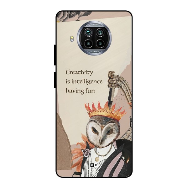 Creativity Intelligence Metal Back Case for Mi 10i