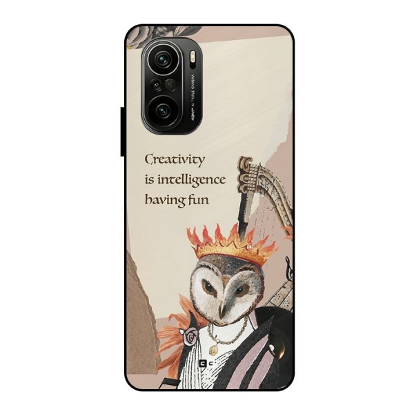 Creativity Intelligence Metal Back Case for Mi 11X Pro