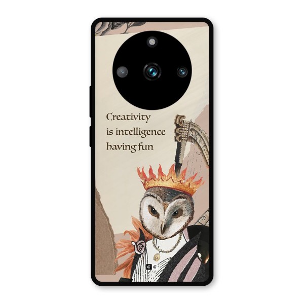 Creativity Intelligence Metal Back Case for Realme 11 Pro