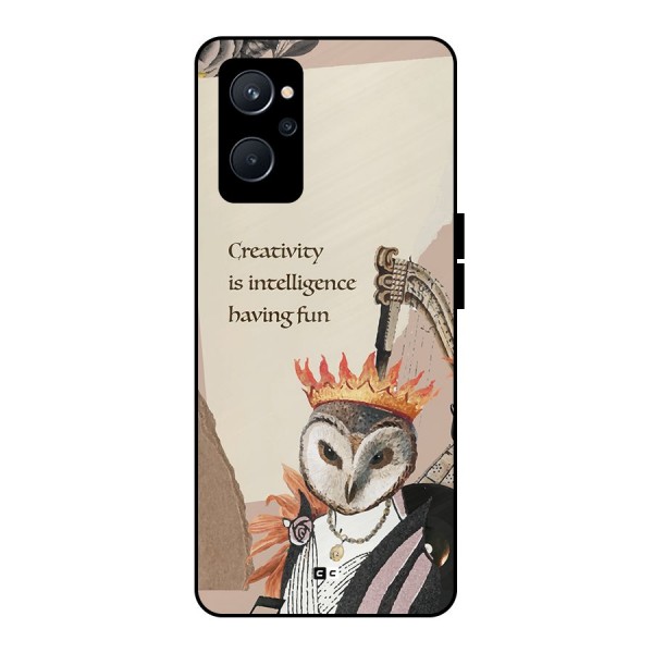 Creativity Intelligence Metal Back Case for Realme 9i 5G