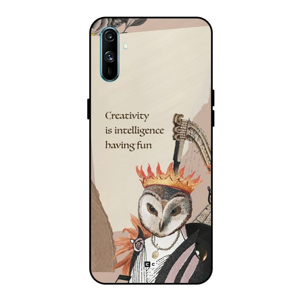 Creativity Intelligence Metal Back Case for Realme C3