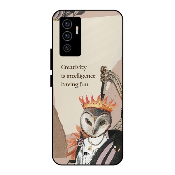 Creativity Intelligence Metal Back Case for Vivo V23e