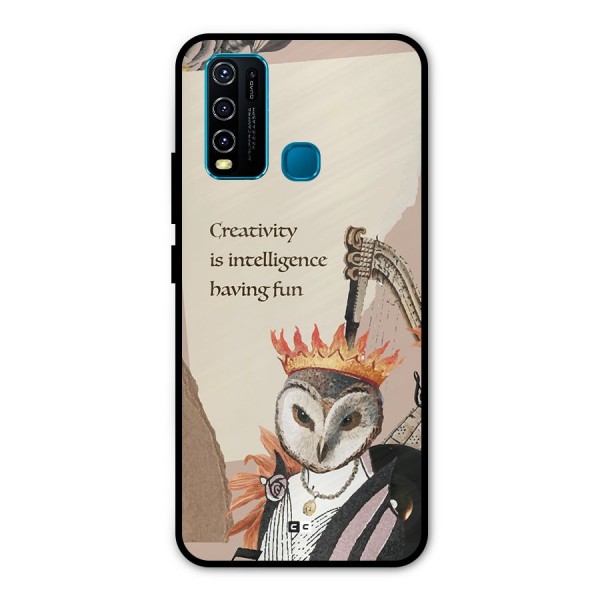 Creativity Intelligence Metal Back Case for Vivo Y50