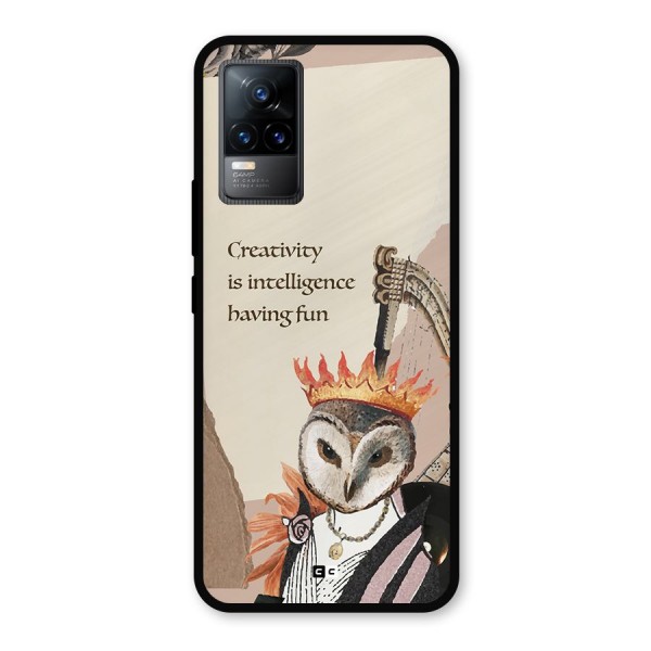 Creativity Intelligence Metal Back Case for Vivo Y73