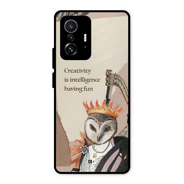 Creativity Intelligence Metal Back Case for Xiaomi 11T Pro