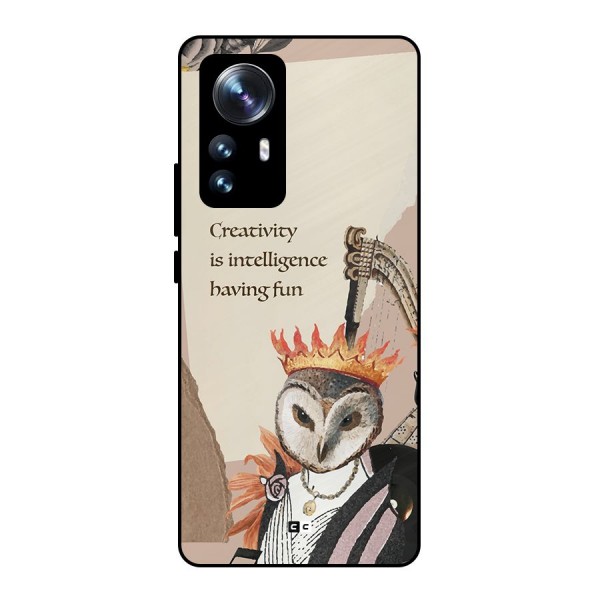 Creativity Intelligence Metal Back Case for Xiaomi 12 Pro